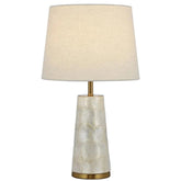 Telbix Lighting Floor Lamps Fusell Table Lamp White / Gold Lights-For-You